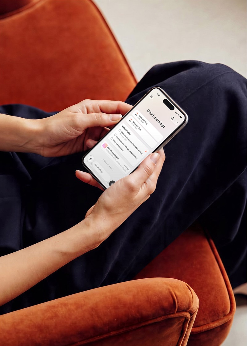 ideaShell on a phone